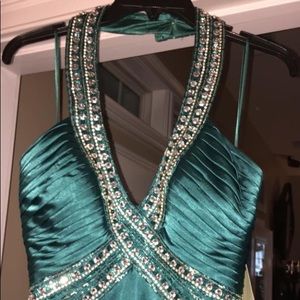 Teal Long Prom Dress New with Tags